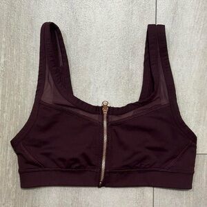 Lululemon Drop It Like It’s Hot Bra Bordeaux Drama Size 6